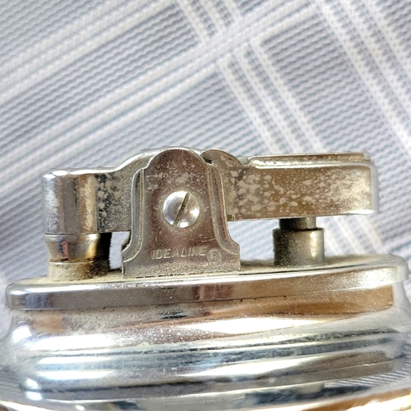 Vintage Idealine Telephone Silver Table Lighter - Picture 4 of 5